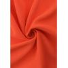 imageCHICWISH Womens MintGreenBlackOrange Twist Cutout Shirred Cami Maxi DressOrange