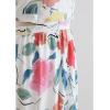 imageCHICWISH Womens Summer Palm Green LeafPink Floral Print Halter Neck Sleeveless Party Maxi DressSummer Fun