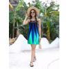 imageDisamer Sundresses for Women 2024 Vacation Beachwear Coverups Summer Halter Dresses Casual Sexy Sleeveless Beach Dress Small