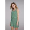 imageDisamer Two Piece Sets for Women Summer Outfits Lounge Sets Shorts Pants Sleeveless Matching Sets Vacation Travel OutfitsLace Green