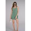 imageDisamer Two Piece Sets for Women Summer Outfits Lounge Sets Shorts Pants Sleeveless Matching Sets Vacation Travel OutfitsLace Green