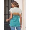 imageWomens Summer Tops Spring Outfits 2025 Fashion Casual Dressy T Shirts Cap Sleeve Workout Clothes Going Out Trendy VacationPrint Tree