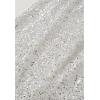 imageCHICWISH Women Sequin Mermaid Maxi Skirt Elegant Elastic High Waist A Line Flare Cocktail Party Glitter Long SkirtsIvory