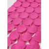 imageCHICWISH Women Summer Crochet Circle Fringe Hem Maxi Skirt Hollow Out High Elastic Waist Vacation Beach Long SkirtHot Pink