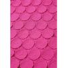 imageCHICWISH Women Summer Crochet Circle Fringe Hem Maxi Skirt Hollow Out High Elastic Waist Vacation Beach Long SkirtHot Pink