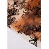 imageCHICWISH Womens LilacOrangeGreen Tulle Tutu Skirt Velvet Magnolia Elastic Waist DoubleLayered Mesh Maxi SkirtOrange
