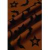 imageCHICWISH Women Halloween Velvet Cats Bats Pattern Tulle Mesh Skirt Elastic Waist Holiday Party Layered Witch Midi SkirtPumpkin