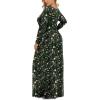 imageLONGYUAN Womens Plus Size Maxi Dresses for Curvy Women Casual Long Dress XL6XLBlack Sparrow