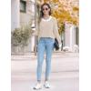 imageDisamer Womens Sweaters Oversized Cable Knit Sweater Fall Clothes 2025 Fashion Outfits Long Sleeve Crewneck Chunky PulloverPure Apricot
