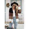 imageDisamer Oversized Cardigan Sweaters for Women Fall 2025 Winter Clothing Long Sleeve Knit Open Front Chunky Cardigans SweaterColor Black