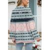 imageDisamer Oversized Cardigan Sweaters for Women Fall 2025 Winter Clothing Long Sleeve Knit Open Front Chunky Cardigans SweaterFloral Pink