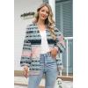 imageDisamer Oversized Cardigan Sweaters for Women Fall 2025 Winter Clothing Long Sleeve Knit Open Front Chunky Cardigans SweaterFloral Pink