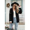 imageDisamer Oversized Cardigan Sweaters for Women Fall 2025 Winter Clothing Long Sleeve Knit Open Front Chunky Cardigans SweaterPure Black