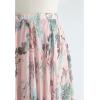 imageCHICWISH Women Floral Maxi Skirt Casual Flowy Swing High Waist 2024 Summer Spring Pinky Vacation Long SkirtsPink