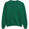 imageCHICWISH Women Sequin Bowknot Candy Cane Print Knit Christmas Sweater Crewneck Long Sleeve Holiday Sweaters PulloverGreen