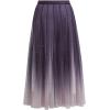 imageCHICWISH Womens LilacCreamGreyPinkBlack Layered Mesh Ballet Prom Party Tulle Tutu ALine Maxi SkirtPurple Gradient Sequined